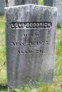 Levi GOODRICH - Grave