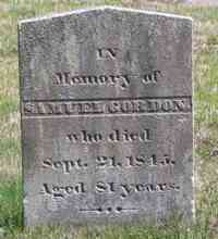 Samuel GORDON - Grave