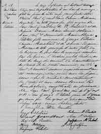 Alma PELLETIER - 1873 Marriage - Saint-Patrice, Riviere-du-Loup, QC, Canada
