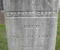 Epaphras GRANT - Grave