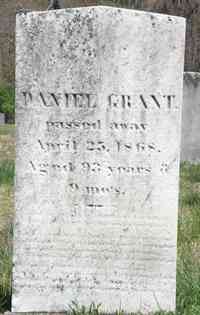 Daniel GRANT - Grave