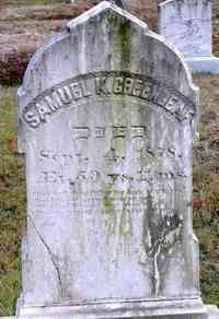 Samuel Knight GREENLEAF - Grave