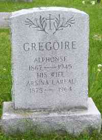 Alphonse GREGOIRE - Grave