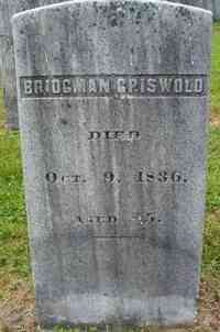 Bridgman GRISWOLD - Grave