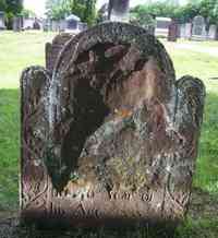 Daniel GRISWOLD - Grave  Inscription: HERE Lies the Body of Daniel Griswould who died Sept y 20th 1737 the 40th year of his age