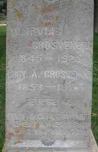 Washington Irving GROSVENOR - Grave