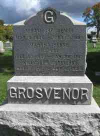 Hiram (Niram) GROSVENOR - Grave