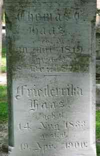Thomas HAAS - Grave