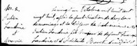 Marie HACHE - 1828 marriage (part 1)