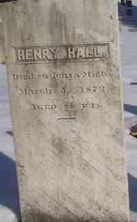 Henry HALL - Grave