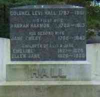 Levi HALL - Grave