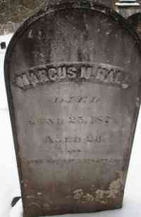 Marcus M. HALL - Grave