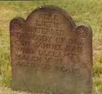 Samuel HALL - Grave