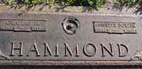 Grattan HAMMOND - Grave