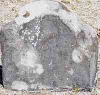 Abraham HARDING - Grave Inscription: Here lies ye Body of Abraham Harding who died February 22 1768 in the 77th Year of his Age.