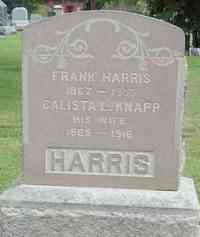 Frank HARRIS - Grave