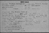 Guy Donovan HARWOOD - Birth Vermont, Vital Records, 1760-1954