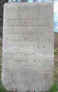 Mary Ann HASTINGS - Grave