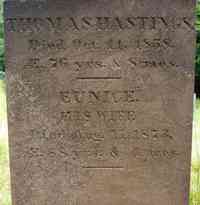 Thomas HASTINGS - Grave