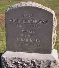 William HATHAWAY - Grave