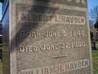 Albert L. HAYDEN - Grave