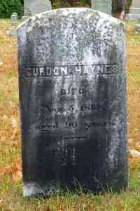 Gurdon HAYNES - Grave