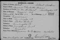 Bessie Charlotte BEAN - 1918 marriage Vermont, Vital Records, 1760-1954