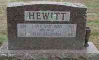 Dana Van Ness HEWITT - Grave