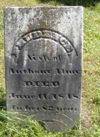 Prudence HICKS - Grave
