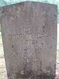Knight HILL - Grave
