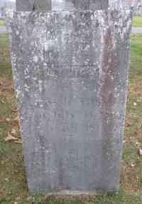 Lettice HITCHCOCK - Grave