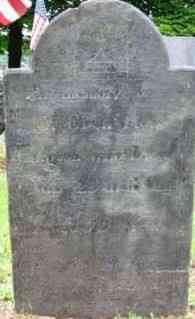 Ebenezer HOISINGTON - Grave  In memory of Mr. Ebenezer Horsington who died July 25th, 1804 aged 75 years. Blessed are the dead who die in the Lord.