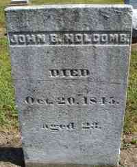 John Benoni HOLCOMB - Grave