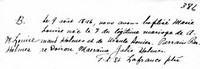 Marie Louise HOLMES - Baptism