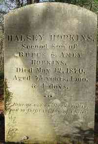 Halsey HOPKINS - Grave