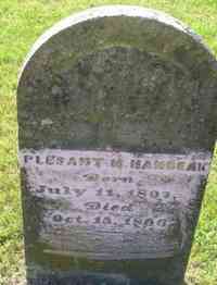 Pleasant Miller HORNBEAK - Grave