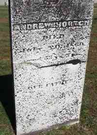 Andrew HORTON - Grave