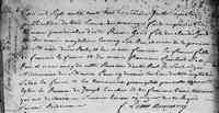 Pierre HOUDE - 1733 marriage