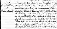 Gustave TROTTIER - 1922 marriage (part 1)