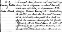 Gustave TROTTIER - 1922 marriage (part 1)