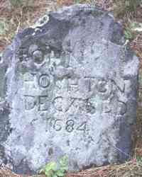John HOUGHTON - Grave