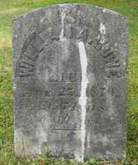 William A. HOWE - Grave