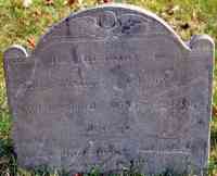 Anna HUDSON - Grave Inscription: Inscriptions from the old burying ground, Lynn, Mass. by Moulton, 1868, p. 36: In memory of Mrs. Anne Cheever, who died Oct.