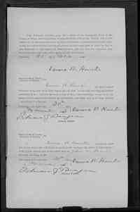 John Wallace HUNTER - Name:	John W Hunter Also Known As Name:	 Event Place:	Kings County, New York Event Date:	1895 Schedule Type:	Administration of the Goods, Chattels