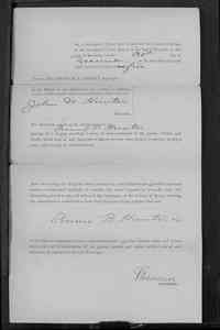 John Wallace HUNTER - Name:	John W Hunter Also Known As Name:	 Event Place:	Kings County, New York Event Date:	1895 Schedule Type:	Administration of the Goods, Chattels