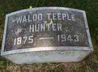 Waldo Teeple HUNTER - Grave