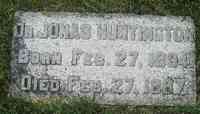 Jonas Romney HUNTINGTON - Grave