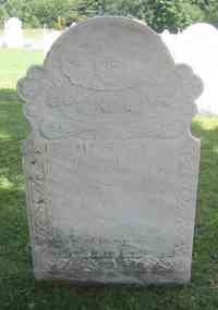 Sarah HUNTINGTON - Grave  In Memory of Mrs Sarah Branch the Amiable Consort of Mr Amasiah Branch, Who died August the 2nd 1784 In the 41st Year of her Age.  