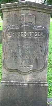 George HYZER - Grave