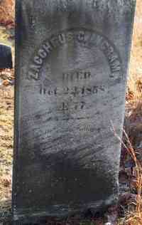 Zaccheus Crocker INGRAM - Grave